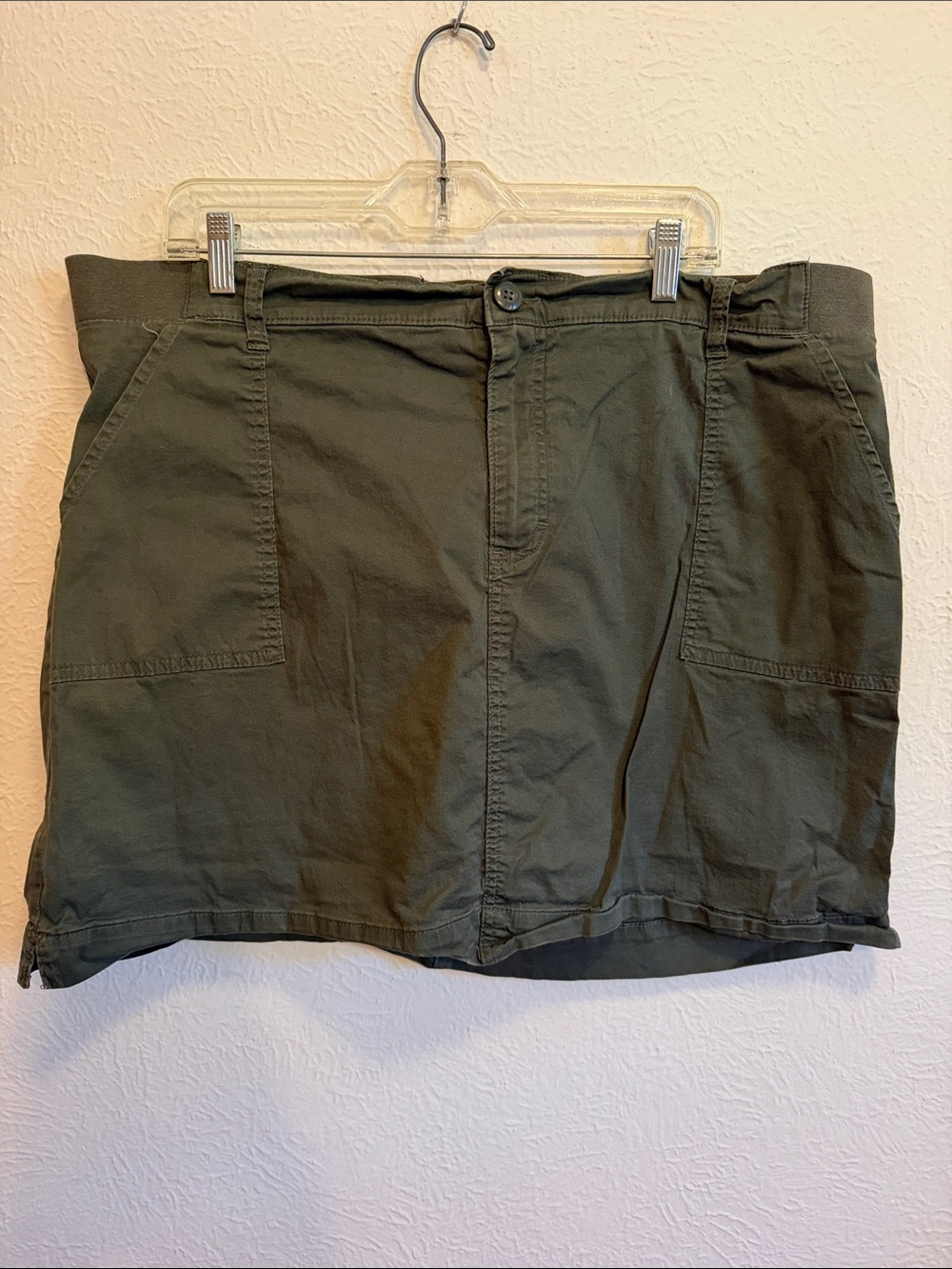 🏌️♀️🏌️♀️🏌️♀️3 for 12$🏌️♀️🏌️♀️🏌️♀️Lee Olive Green Utility Mini Skort-20